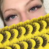 Wispy Faux Mink DCurl Cat Eye False Lashes Pack