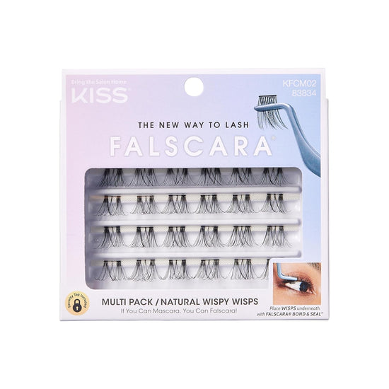 KISS Falscara Multipack Wispy False Lashes EasyApply Reusable